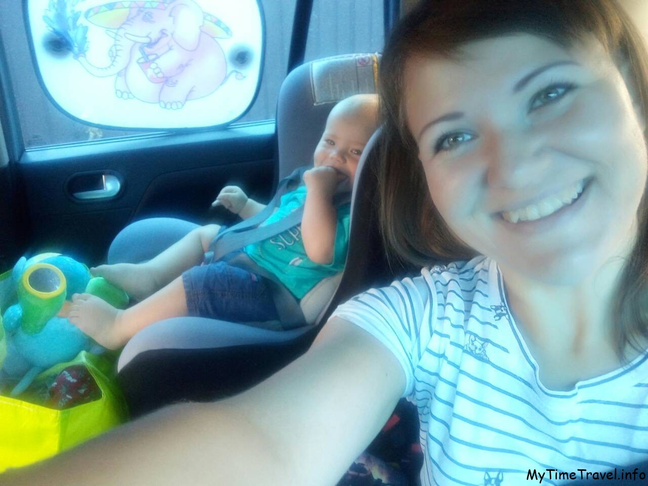 Поездка с ребенком в автомобиле