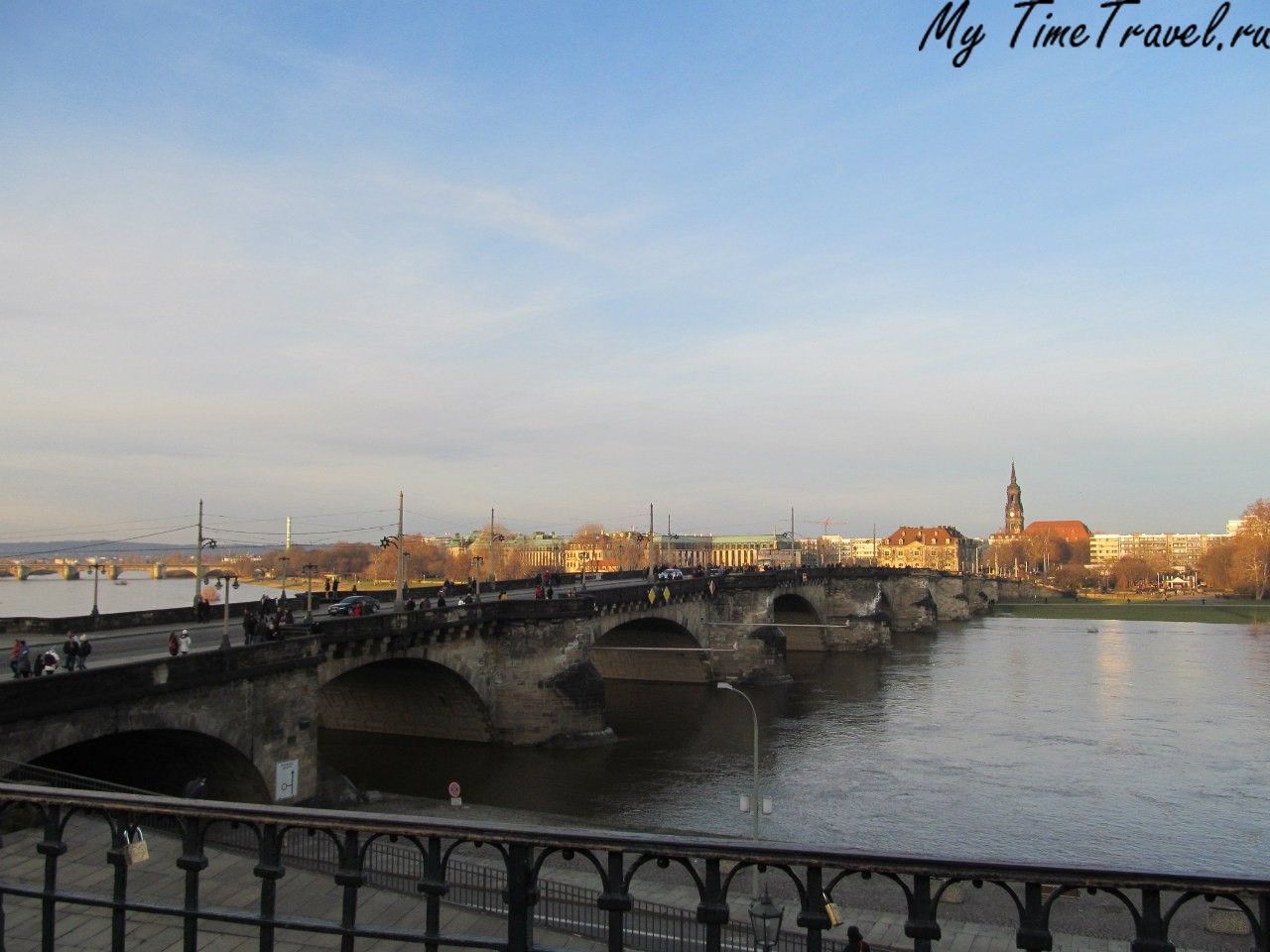 Мост Августа Сильного в Дрездене