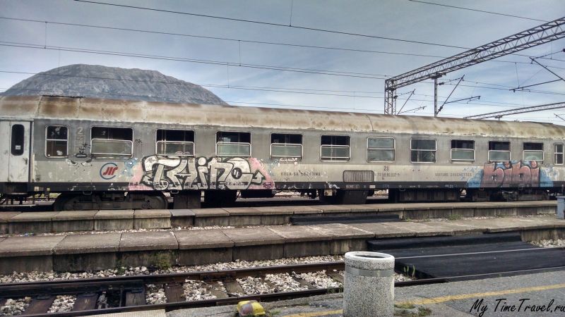 Поезда в Черногории