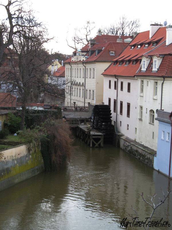 Река Чертовка в Праге
