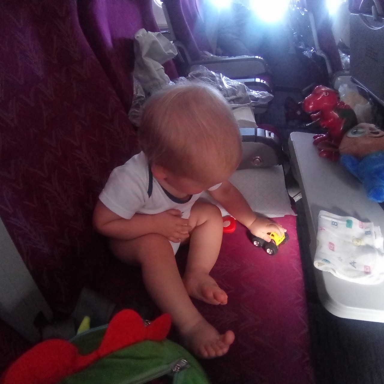 Полет на самолете с маленьким ребенком