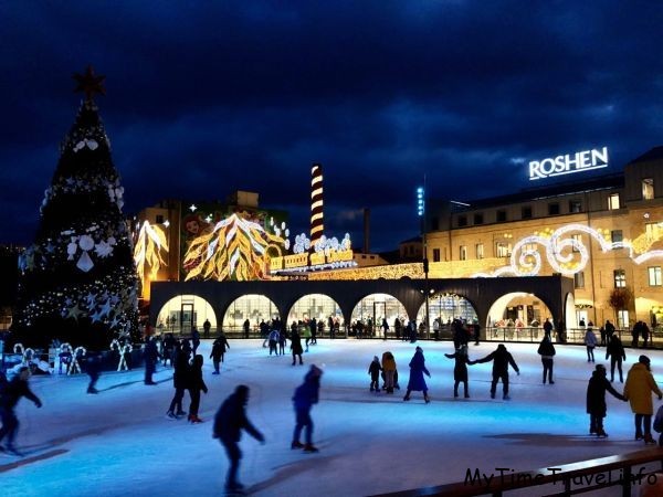 Куда почти в Киеве на новогодних каникулах?