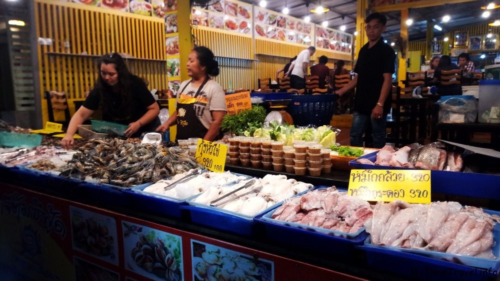 Морепродукты в Таиланде