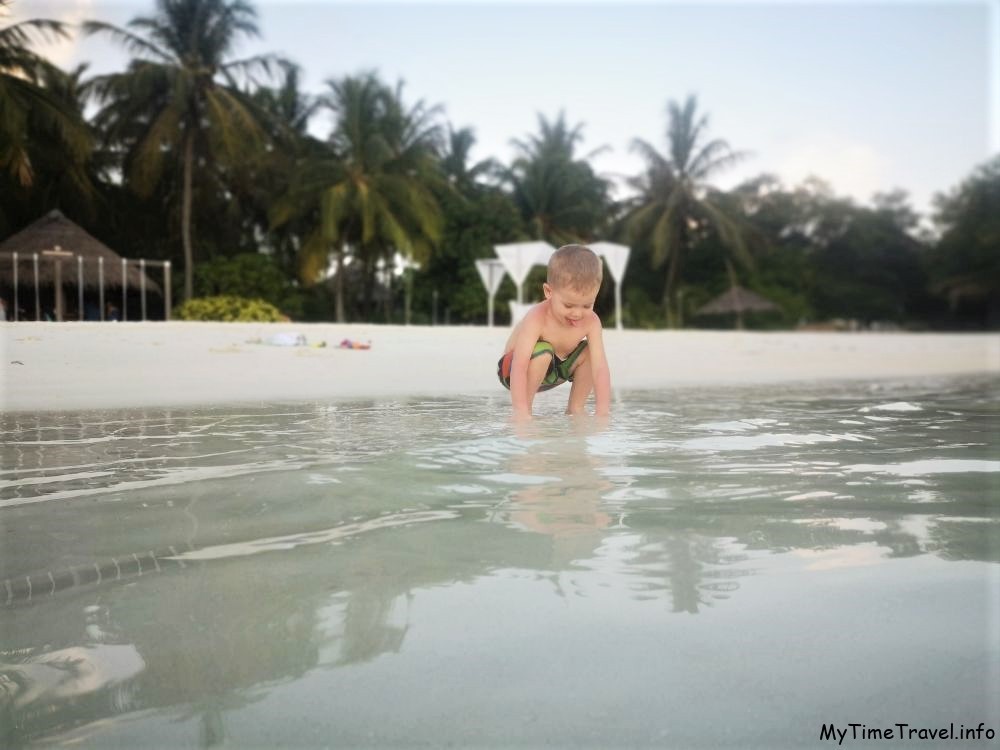 Пляжи на Мальдивах для детей