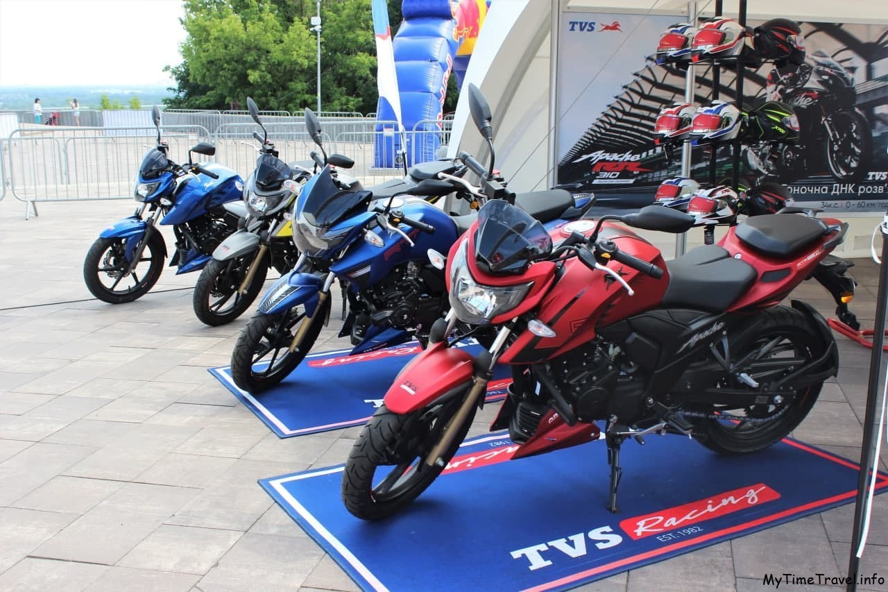 Выставка мотоциклов в Киеве