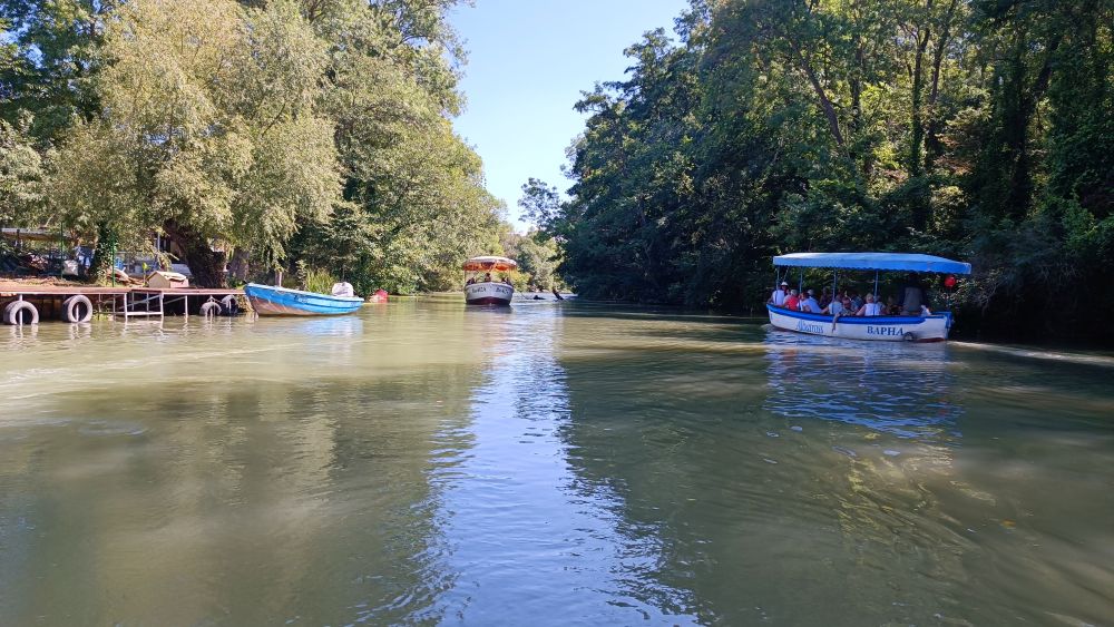 Прогулка на лодке по реке Камчия
