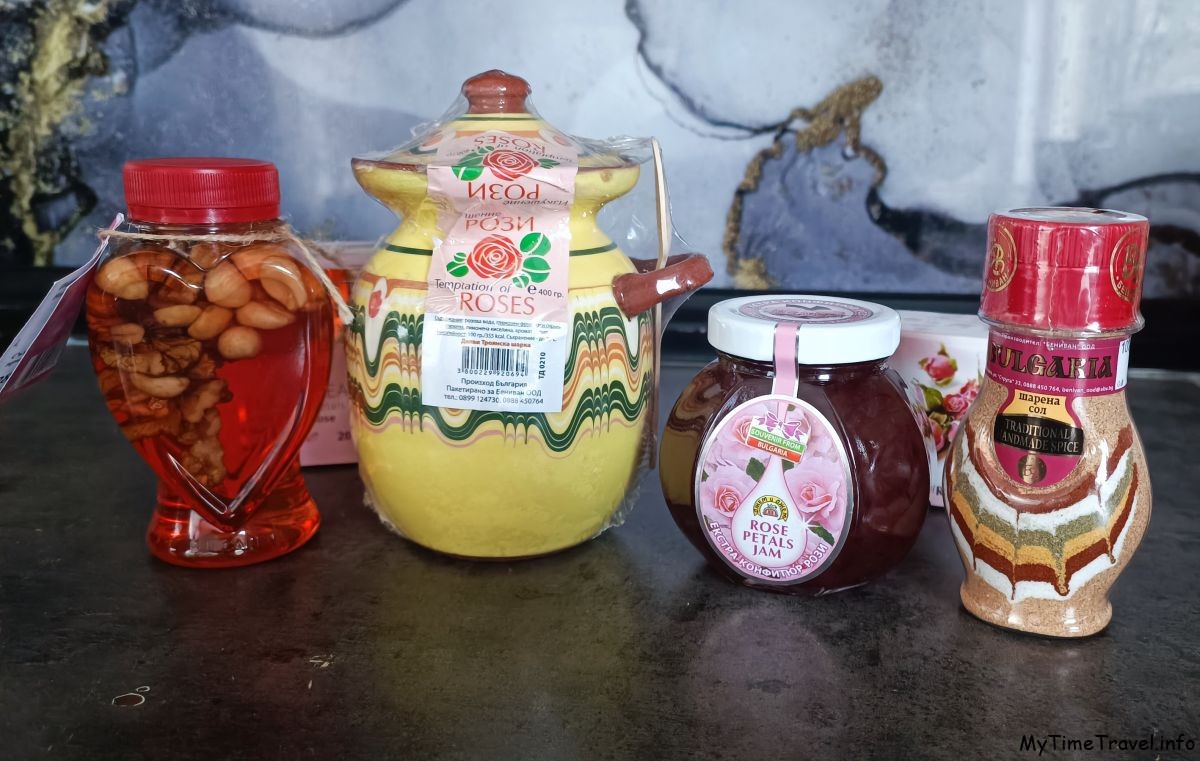 Розовое варенье и мед из Болгарии