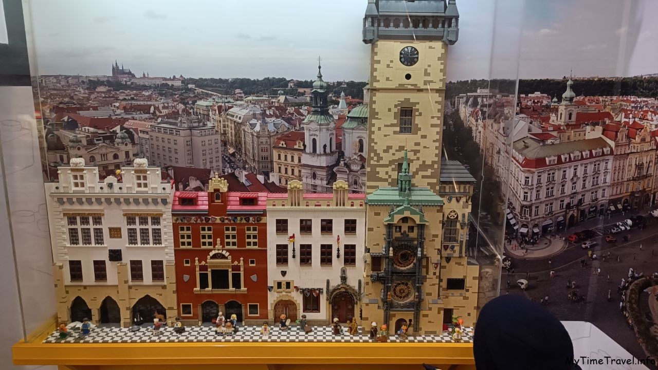 Достопримечательности Праги из лего