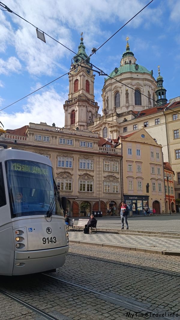Трамваи в Праге