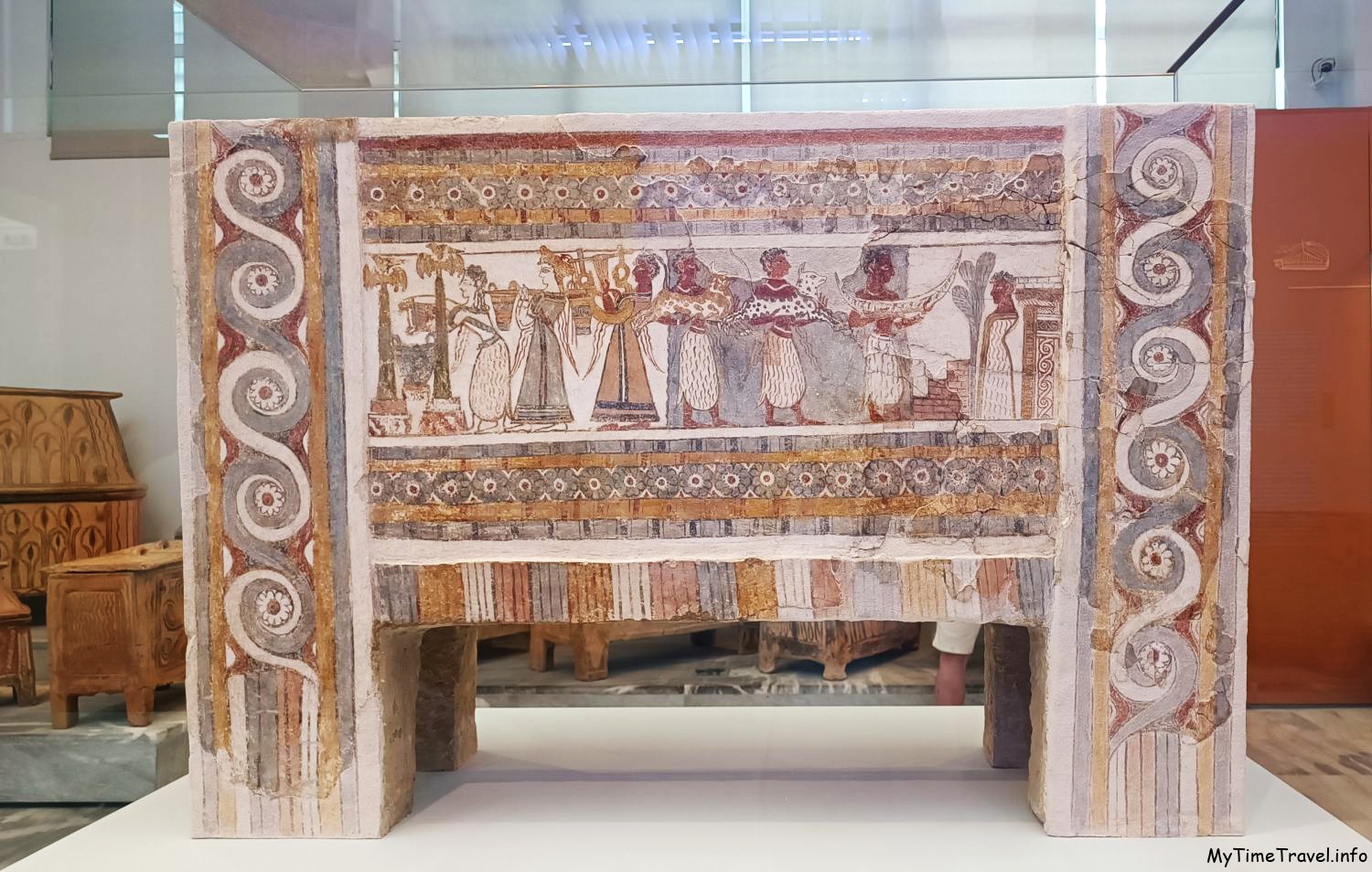 Погребальный саркофаг Древней Греции