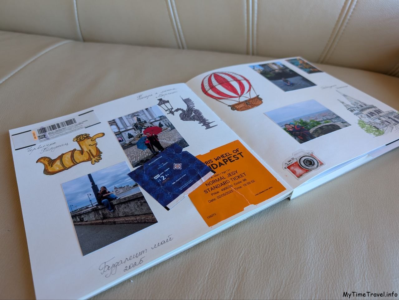 Идеи оформления тревел-дневника